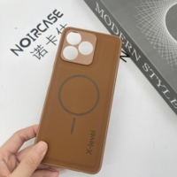 Étui de téléphone fin pour iPhone 15 Pro Max, anti-rayures, anti-traces de doigts, ultra-fin, léger, protection de l'objectif, nouvelle arrivée 2026