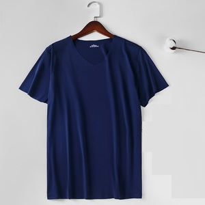 เสื้อยืดคอกว้างผู้ชาย ผ้าฝ้าย 100% ทรงเข้ารูป ระบายอากาศได้ดี สกรีนโลโก้ได้ตามต้องการ ลายพิมพ์ดิจิทัลสุดพิเศษ - Product Image 2