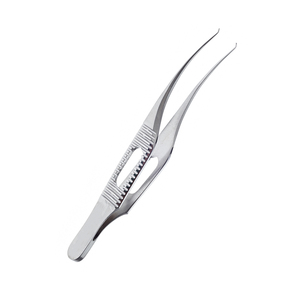 Pinces ophtalmiques Colibri Manuelles en acier inoxydable allemand 0,12 mm 1x2 dents Utilisation hospitalière Instruments chirurgicaux oculaires - Product Image 2