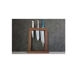 16英寸木刀杆厨房配件木刀架厨房工具组织者自然工艺