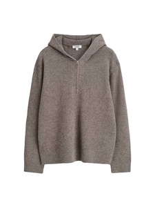 เสื้อฮู้ดซิปผู้ชายแบบยูนิเซ็กซ์สั่งทำได้ ขายส่ง เสื้อโอเวอร์ไซส์ทรงหลวม ไหล่ตก ผ้าหนานุ่มสำหรับฤดูหนาว ปักลาย 3 มิติ สีพื้น - Product Image 3