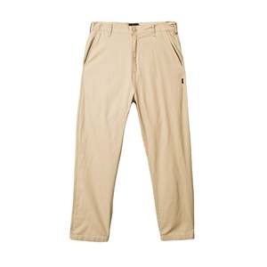 Pantalones Chinos para Hombre, Corte Slim, Cintura Media, Pantalones de Traje para Invierno, Tela Oxford Color Bronceado, Decoraciones con Cremallera, Corte Recto, Talla XL - Product Image 1