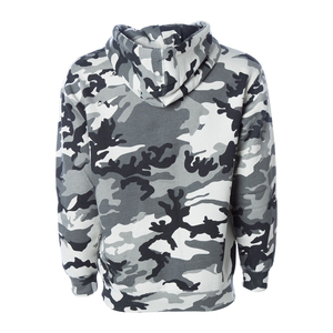 Sudadera con Capucha de Camuflaje para Hombre SINEWY SPORTS, Corte Regular, Poliéster, Felpa Francesa, Transpirable, Informal, para Otoño - Product Image 2