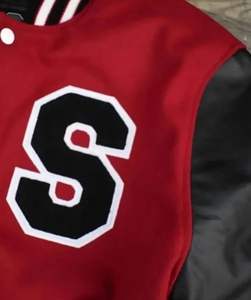 Vestes universitaires bombardier personnalisées unisexe pour hommes vêtements pour hommes veste d'hiver en satin vestes de baseball Letterman en satin - Product Image 5