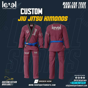 Wholesale Arts Uniform Karate Gi Suits Bjj <b>Kimono</b> Jiu Jitsu Gi <b>Men</b> Suit 2025 Jiu Jitsu Uniforms Sports Wears Premium Suit - Product Image 4