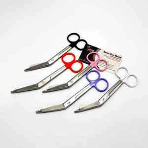 Ciseaux à pansement Lister noirs Ciseaux à pansement Lister infirmière réutilisables OEM personnalisés Instruments chirurgicaux manuels à usage unique - Product Image 6