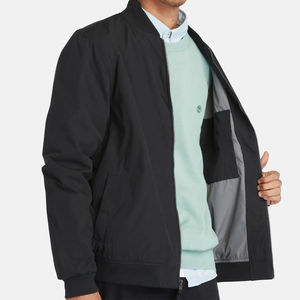 Nouveauté Vestes bomber légères grande taille Couleur unie Respirant Confortable Haute qualité Vestes bomber pour hommes - Product Image 3