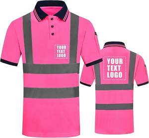 Logo personnalisé vente en gros chemises de construction de sécurité vêtements de travail haute visibilité vêtements de sécurité polo réfléchissant t-shirt de sécurité - Product Image 1
