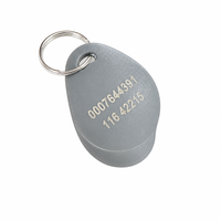 Cartes-clés de proximité RFID ABS avec impression de logo couleur, 125KHz EM4200, porte-clés RFID pour contrôle d'accès hôtelier