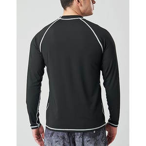 Custom Logo <b>Long</b> Sleeve Lightweight Breathable Quick Dry Rash Guard UPF50+ Eco-Friendly for <b>Beach</b> Activities Unique Style - Product Image 5