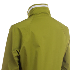 Chaqueta impermeable elegante para mujer para todas las estaciones, cuello levantado, tela recubierta a prueba de viento, cremallera tejida, fabricante al por mayor - Product Image 5