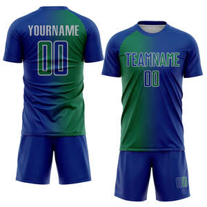 เสื้อเจอร์ซีย์ใส่เล่นฟุตบอลแห้งเร็วระบายอากาศได้ดีผ้าโพลีเอสเตอร์พิมพ์ซับลิเมชันขายส่ง100% - Product Image 4