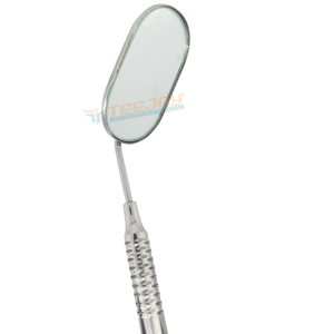 Espejo Redondo para Pestañas Más Vendido, con Mango Texturizado, Marco Metálico de Una Sola Cara, Espejo para Extensión de Pestañas, OEM, Marca Privada - Product Image 1