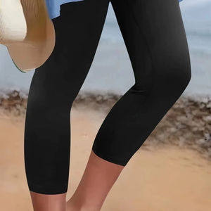 Leggings de gymnastique Capri extensibles super doux pour femmes - Product Image 3