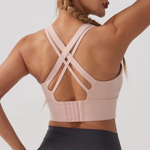 Débardeur femme Gym Corset soutien-gorge de sport creux respirant Sexy course athlétique haut court Style Simple vêtements de sport - Product Image 2