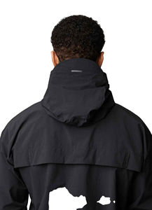 Veste d'hiver à capuche en peau de mouton matelassée en toile personnalisée, neuve, de haute qualité, prix direct usine, polyester pour homme - Product Image 4