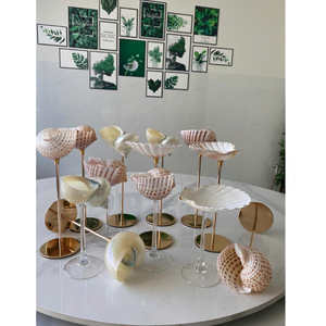 Copas de Martini Seashell-Regalos de San Valentín de tendencia 2025-Copas de vino Shell-Regalos de dama de honor de boda - Product Image 5