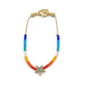 ลูกปัดแฟชั่นสำหรับการออกแบบสร้อยข้อมือดวงตาชั่วร้าย - Product Image 1