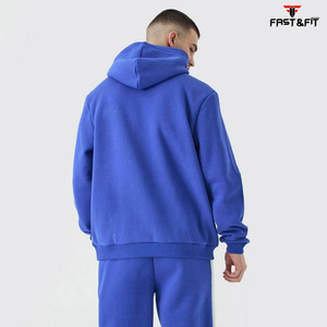 Chándal de jogging ajustado de alta calidad para hombre, diseño Popular de poliéster 100% con cremallera lisa, respetuoso con el medio ambiente para el invierno - Product Image 4