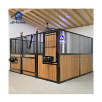 Porte battante en bambou de sécurité pour écurie de chevaux, largement utilisée dans les fermes et les usines, pour l'abri des chevaux
