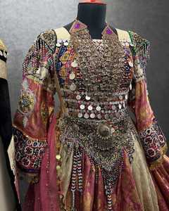 ROBES AFGHANI FAITES À LA MAIN AU PRIX DE GROS AVEC LA MEILLEURE QUALITÉ AFGHAN KUCHI TRIBAL ROBES TRADITIONNELLES 2024 - Product Image 4