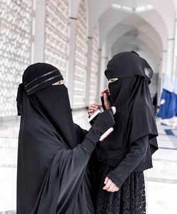 Estilo étnico islámico modesto madre e hija a juego Abaya nuevas colecciones Nida tela niños Hijab Casual Formal - Product Image 1