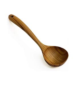 Cucharón de cocina/cucharón de cocina pequeño | Cucharón de salsa de servidor saludable, respetuoso con el medio ambiente 100%, herramienta de cocina de madera tallada a mano - Product Image 6