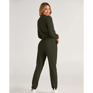 Conjuntos Deportivos Casuales de Invierno con Capucha para Mujer, Estampados, de Gran Tamaño, con Logotipo Personalizado, al por Mayor, de Dos Piezas, Ligeros - Product Image 2