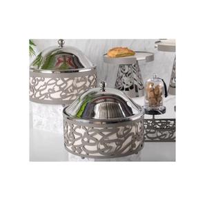 Olla para servidor de alimentos, olla de diseñador de Metal, olla caliente martillada de acero inoxidable con tapa de Luna, decoración de mesa en precio razonable, ollas para cazuelas - Product Image 3