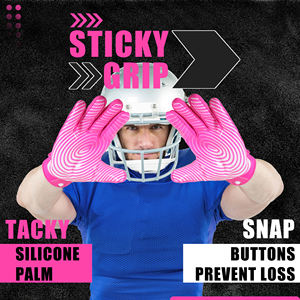 Nouveaux gants américains unis Conception personnalisée Hommes Gants de football vierges pour hommes Vente en ligne Gants de football - Product Image 2