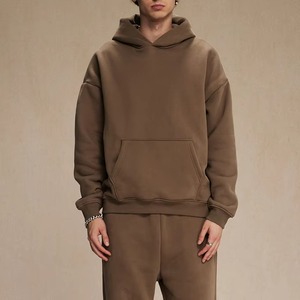 Sweat à capuche unisexe avec logo personnalisé Fabricant de sweats en polaire vierge de haute qualité Sweat-shirts à capuche personnalisé surdimensionné pour homme - Product Image 4