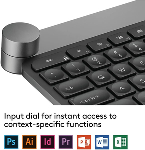Clavier de jeu sans fil USB en aluminium personnalisé russe pour Logitech Craft Office, interrupteurs portables <span class=keywords><strong>Gateron</strong></span> pour PC, ordinateur portable, tablette - Product Image 2