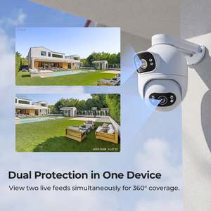 IMILAB SC730-D กล้องรักษาความปลอดภัยอินเตอร์เน็ตไร้สายกลางแจ้งแบบเลนส์คู่ 3K+3K, สปอตไลท์, การตรวจจับมนุษย์และยานพาหนะด้วย AI, แอป IMILAB LIFE - Product Image 5