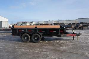 Used Heavy Duty Hydraulic Tractor Agricultural Double Single Dump Farm Built Last Motor Operated Gear Trailer Steel 5 Ton - Product Image 4