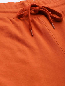 Pantalones de chándal ajustados para mujer con diseño de rayas naranjas y negras transpirables personalizados recién llegados - Product Image 3