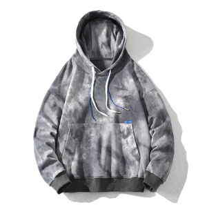 Sudaderas con capucha de gran tamaño personalizadas para hombres, sudaderas de verano con patrón sólido de estilo callejero, lisas en blanco para cumplir con cualquier condición - Product Image 4