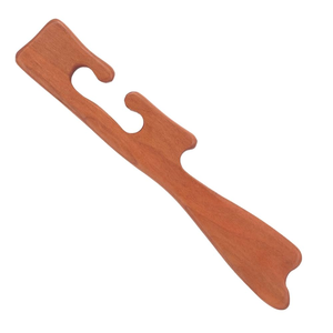 Palo de empuje de madera con artesanías de excelente calidad Animal Mango Wood Oven Rack Pull Push Handle - Product Image 2