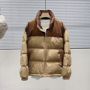 casual bomber <b>covered</b> <b>button</b> knitted polyester cotton men's outdoor spring autumn jacket man jackets for men - Product Image 6