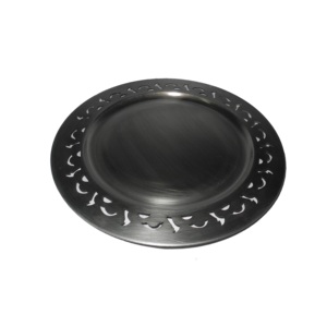 แผ่นที่ชาร์จสแตนเลสแบบโค้งมนพร้อมแผ่นชาร์จตกแต่งขอบ - Product Image 4