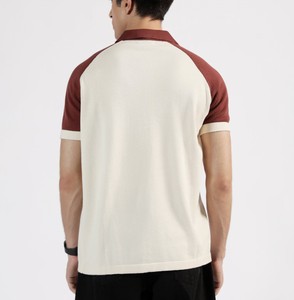 Diseñador a rayas de punto para camisas para hombres de moda 100% algodón Casual verano manga corta secado rápido - Product Image 2