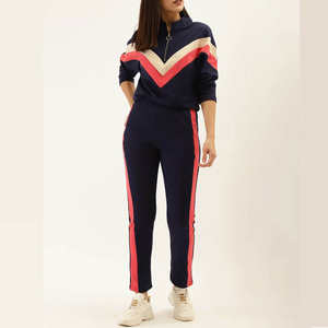 Survêtements de haute qualité pour femmes, nouveau design, streetwear, vêtements de sport, logo personnalisé, fabrication OEM - Product Image 1