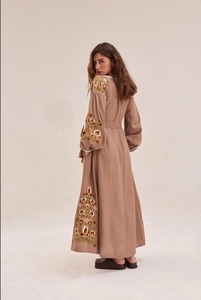 Vestido de novia Manga larga Hasta el suelo Vestido de baile Estilo clásico Telas de tul de gasa Nuevos patrones Vestidos civiles bordados de encaje - Product Image 3