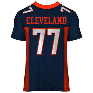 Uniformes personnalisés de football américain Maillots de football américain personnalisés en ensembles Service OEM avec découpe automatisée - Product Image 3