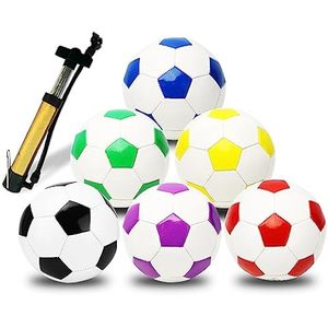Ballons de football de haute qualité Soccer Max Pro en PU PVC avec logo personnalisé multicolore fabriqués aux États-Unis pour l'entraînement, les matchs et l'usage professionnel - Product Image 1