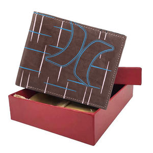 Cartera de Hombre de Cuero Genuino de Primera Calidad, Impermeable y Moderna, con Tarjetero - Product Image 1