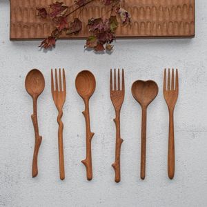 ASSISTANT Natural Teak or Acacia Wooden <b>Kitchen</b> <b>Utensils</b> Set with Spoons Rest Wooden Cooking <b>Utensils</b> <b>Holder</b> - Product Image 5