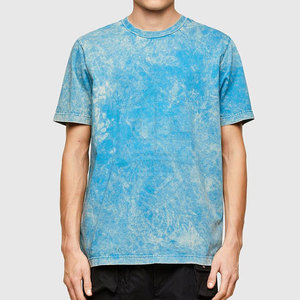 เสื้อยืดผู้ชายไซส์ใหญ่พิเศษเสื้อยืดแฟชั่นคอกลมคุณภาพสูงผ้าถักลายความยาวยาวผ้าถัก - Product Image 1
