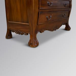 ตู้โชว์ไม้สักแท้สุดหรู งานฝีมือสไตล์ชายฝั่งโบราณ พร้อมลิ้นชัก สำหรับห้องนอน โรงแรม ห้องรับประทานอาหาร และห้องนั่งเล่น - Product Image 4