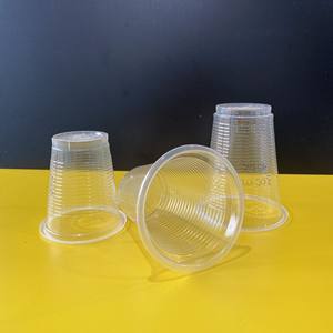 Gobelets jetables en PP transparent de style moderne, échantillons gratuits, fabrication en usine, 7/9/12/20 oz, avec couvercle, personnalisables pour les voyages et le camping - Product Image 3