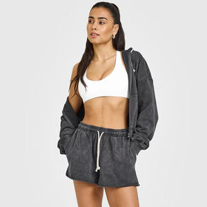 Haute exigence salon brut surdimensionné femmes Shorts taille haute Shorts pour femmes respirant et évacuant la transpiration course Shorts de gymnastique - Product Image 3